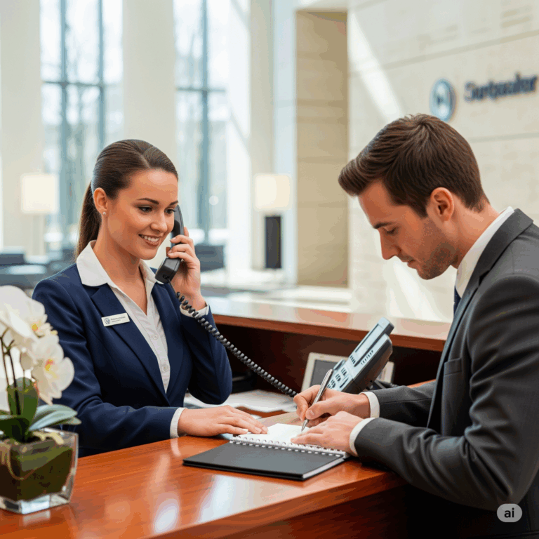 Checklist para contratar recepção terceirizada sem erros