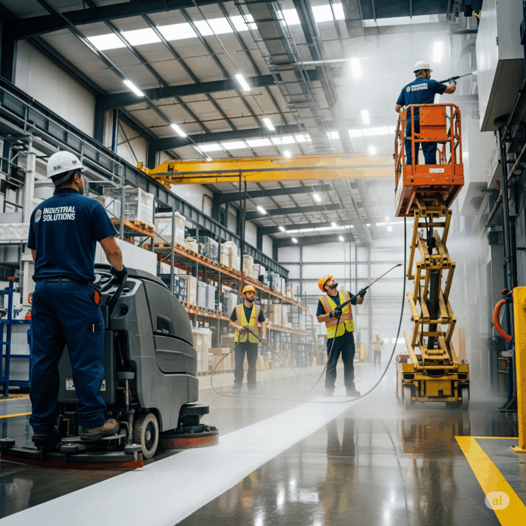 Por que a limpeza industrial terceirizada é essencial?