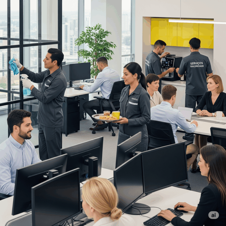 Como reestruturar departamentos operacionais com apoio de prestadores externos