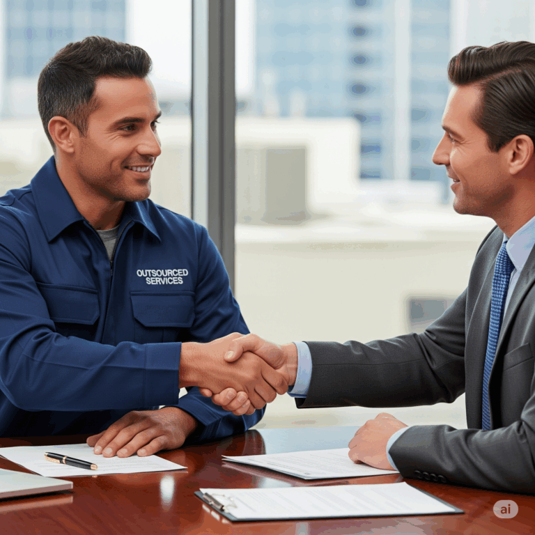 Como empresas utilizam contratos de terceirização para melhorar indicadores internos?