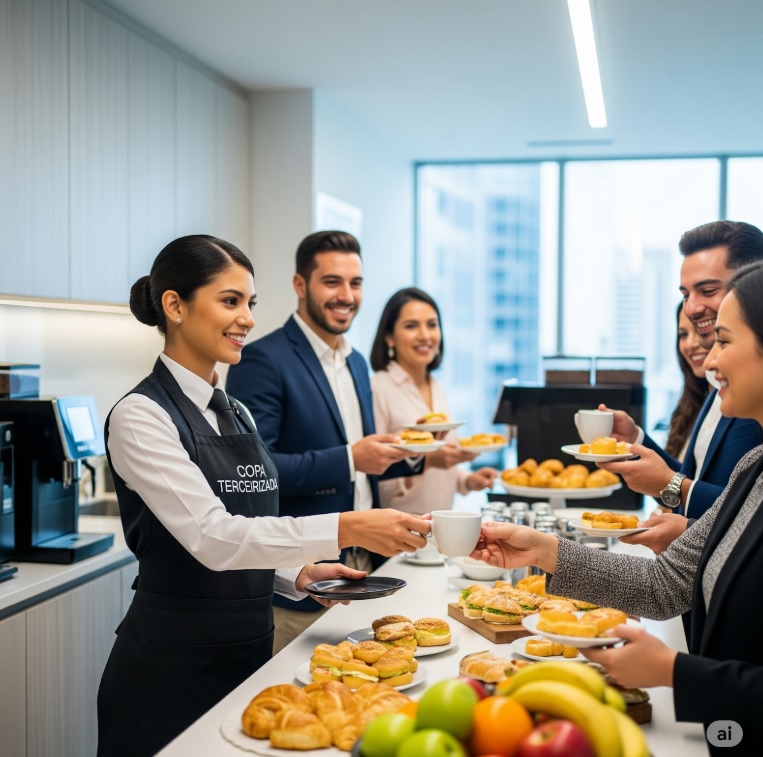 Serviço de copa terceirizado em escritórios: como funciona na prática?