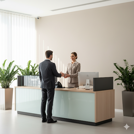 A importância da recepção terceirizada nas empresas modernas