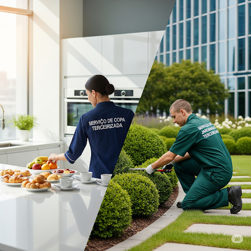 Terceirização em condomínios comerciais: solução para rotinas administrativas complexas