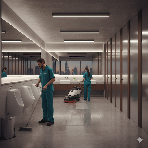 A importância da higienização de banheiros para saúde ocupacional