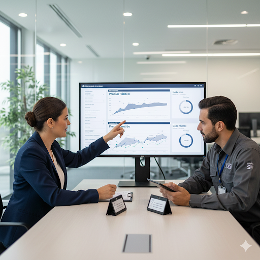 Como a gestão do Grupo Side foca para que o assistente terceirizado cumpra as metas da minha empresa?