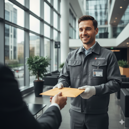 Treinamento de atendimento ao público: como o mensageiro interage com clientes e fornecedores?