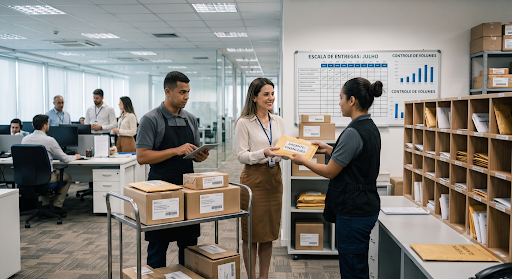 Mensageria e facilities: por que integrar o serviço simplifica a gestão de multitarefas?
