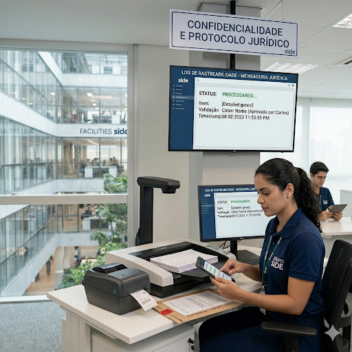 Mensageria para escritórios de advocacia: confidencialidade e protocolo para documentos legais