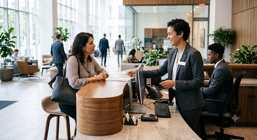 Recepção: quais tarefas administrativas podem ser delegadas à recepcionista terceirizada?